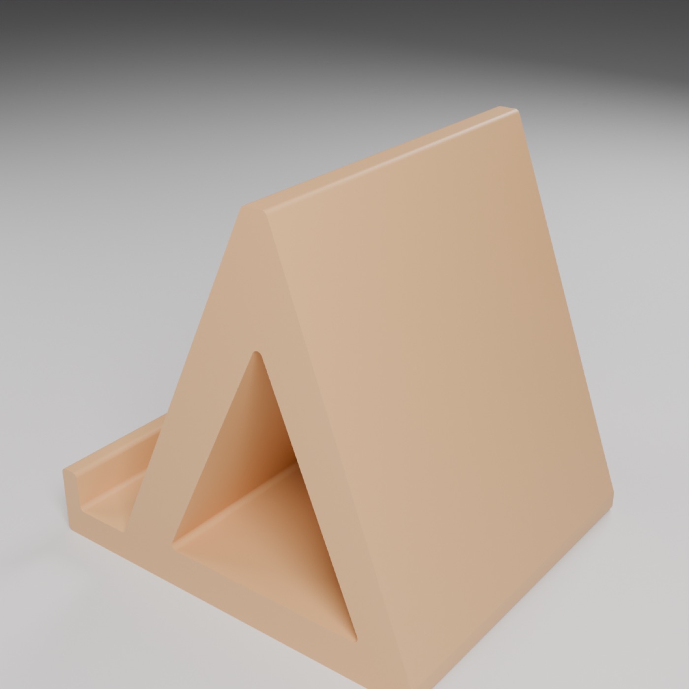 3D-printable phone stand